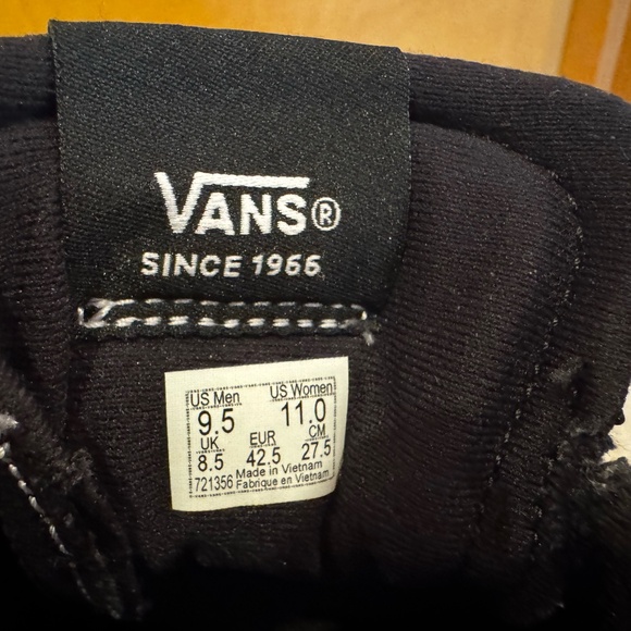 Vans Cruze Comfy Cush Men's 9.5M Black & Grey - Picture 7 of 7
